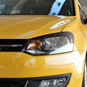 Headlights Lens Glasses suitable for VW Polo 6R 2009-2013 2 Pcs-image-6319343
