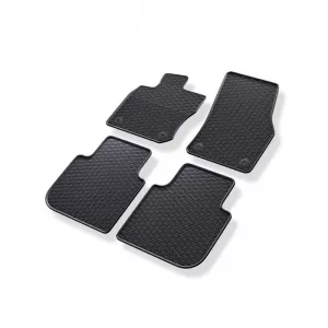 Rubber Car Mats Geyer & Hosaja suitable for Skoda Kodiaq II 2024+ 4 Pieces, Black 924/4C-image-6319351