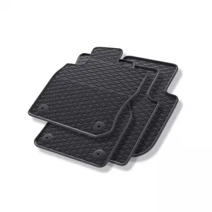 Rubber Car Mats Geyer & Hosaja suitable for Skoda Kodiaq II 2024+ 4 Pieces, Black 924/4C-image-6319356
