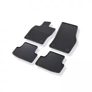 Rubber Car Mats Geyer & Hosaja suitable for Audi Q2 2016+ 4 Pieces, Black 922/4C-image-6319358