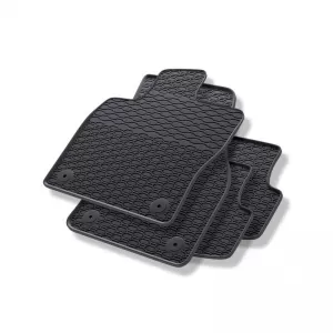 Rubber Car Mats Geyer & Hosaja suitable for Audi Q2 2016+ 4 Pieces, Black 922/4C-image-6319363