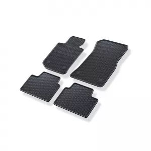 Rubber Car Mats Geyer & Hosaja suitable for Bmw 3 G20/G21 2018 + 4 Pieces, Black 926/4C-image-6319432