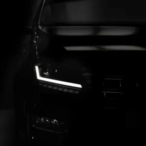 Headlights Set suitable for VW Amarok 2010+ DRL Full LED Halogen Version Black LEDHL107-BK RHD Right Hand Drive Osram Ledriving-image-6319468