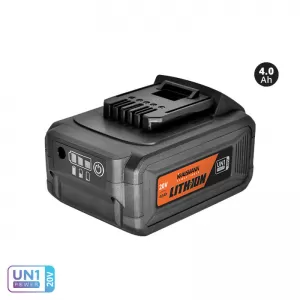 Cordless Orbital Rotary Sander Ø125 20V With Battery 4.0Ah +Bag Krausmann U91720-14S-image-6319547
