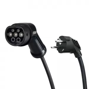 Electric Car Single Phase Charger 7 Pin 16Amp 3600W 5 Meters Type 2 Osram OPC20A05 Portable-image-6319578