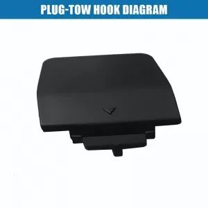 Tow Hook Cover Rear Suitable for BMW 5 E60+LCI Rr. M-Tech- 2002-09 A511278972171 pc-image-6319607