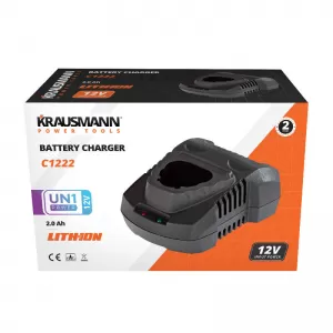 Impact Screwdriver Mini 12V + 2 Batteries 2.0Ah With Bag Krausmann U73012-22S-image-6319706