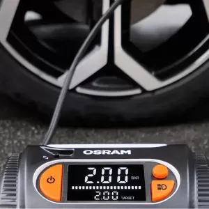 Air Compressor Digital, Led Light 2 in 1 Osram TYREinflate 2130 12V 180W OTI2130-image-6319780