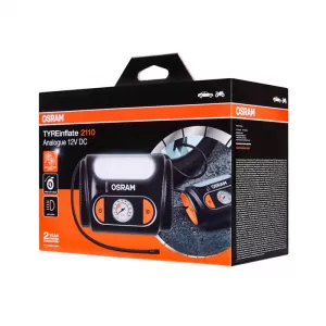 Air Compressor, Led Light 2 in 1 Osram TYREinflate 2110 12V 120W OTI2110-image-6319818