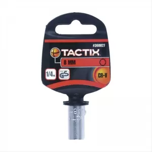 Socket 8mm 1/4" Hexagon Tactix 360027 1 pc