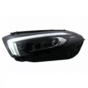 Headlights Set Suitable for Mercedes-Benz A-Class W177 / V177 2018-2022 Halogen Upgrade To Full Led DRL With Motor Carner-image-6320619