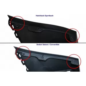 Front Bumper suitable for Audi A3 8V 11-16 Sedan / Cabrio RS3 Look-image-6320648