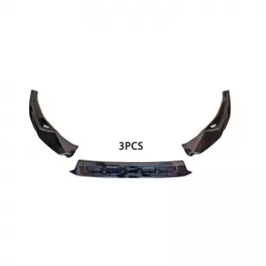Front Spoiler suitable for Audi A3 8Y 2020+ S Line / S3 Sedan / Sportsback Gloss Black-image-6320665