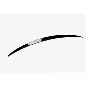 Trunk Spoiler suitable for Mercedes-Benz E-Class W214 2024+ A Design V2 Look ABS Plastic Piano Black-image-6320709