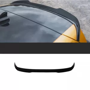 Roof Spoiler Add On suitable for VW Golf VIII (8) 20+ GTI / GTE / GTD / R-Line / R Glossy Black From ABS Plastic 1pc-image-6320713