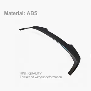 Roof Spoiler Add On suitable for VW Golf VIII (8) 20+ GTI / GTE / GTD / R-Line / R Glossy Black From ABS Plastic 1pc-image-6320717