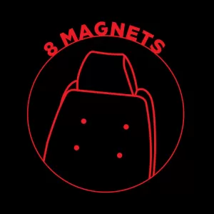 Car Seat Cushion Biomagnetic Black 1 Pc-image-6320744