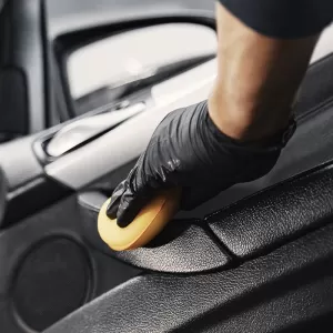 Polishing Sponges Detailing Pro Feral Applicator Pad Yellow 12.5cm 2 Pieces-image-6320753