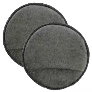 Polishing Sponges Microfiber Detailing Pro Feral Applicator Pad Gray 15cm 2 Pieces-image-6320762