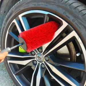 Brush suitable for Wheel Detailing Pro Feral 43.5cm Red 1 Pc-image-6320775