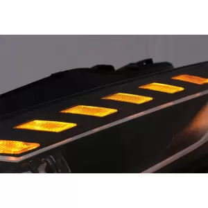 Headlights Set Suitable for Audi A4 B8.5 Facelift (2012-2015) Black A4 B9.5 Design OEM Xenon Upgrade to Full LED & Dynamic LED Signal Carner-image-6320812