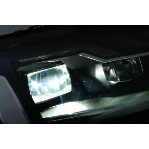 Headlights Set Suitable for Audi A4 B8.5 Facelift (2012-2015) Black A4 B9.5 Design OEM Xenon Upgrade to Full LED & Dynamic LED Signal Carner-image-6320814