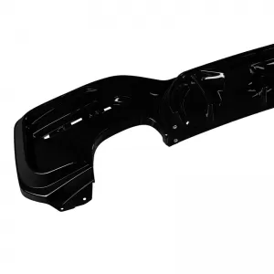 Rear Bumper Diffuser suitable for BMW 1 F20 F21 15-19 M-Packet Glossy Black with 2 Left & Right Double Exhaust Outlets from ABS Plastic 1pc-image-6320877