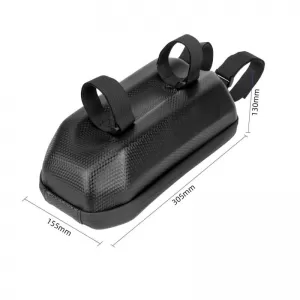 Protective Waterproof Carrier Bag suitable for Electric Scooter 4L Black Carbon Color 1 Piece-image-6320959