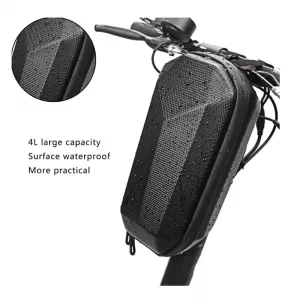Protective Waterproof Carrier Bag suitable for Electric Scooter 4L Black Carbon Color 1 Piece-image-6320960