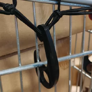 Cargo Net With Hooks Small 80 x 35 cm Suitable for 160 x 70 cm-image-6321057