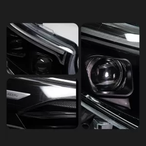 Headlights Set Suitable for Mercedes-Benz Vito W447 14-24 W448 2025 Look DRL Led Tube Black Carner-image-6321180