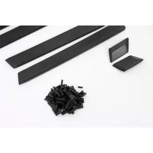Door Strips Set Suitable for BMW 5 E34 87-95 Sedan 8 Pieces-image-6321222