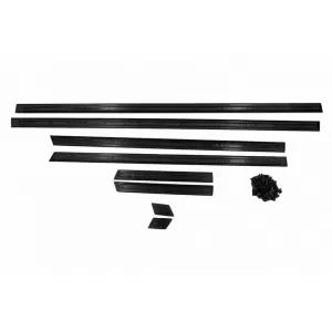 Door Strips Set Suitable for BMW 5 E34 87-95 Sedan 8 Pieces-image-6321223
