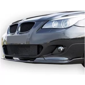 Front Spoiler suitable for BMW 5 E60 2003-2011 Hamman Look ABS Plastic Glossy Black 1pc-image-6321247