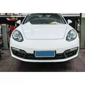 Front Bumper suitable for Porsche Panamera 970.2 2011-2018 Look 971 GTS With DRL-image-6321253