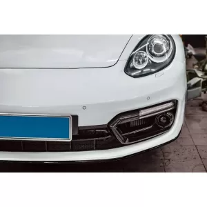 Front Bumper suitable for Porsche Panamera 970.2 2011-2018 Look 971 GTS With DRL-image-6321254