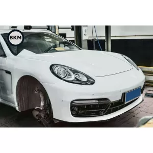 Front Bumper suitable for Porsche Panamera 970.2 2011-2018 Look 971 GTS With DRL-image-6321255