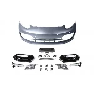 Front Bumper suitable for Porsche Panamera 970.2 2011-2018 Look 971 GTS With DRL-image-6321257