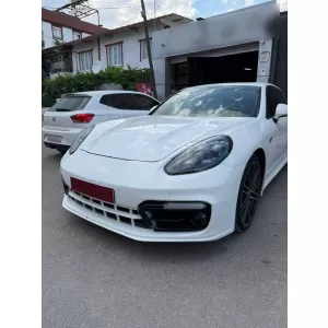 Front Bumper suitable for Porsche Panamera 970.2 2011-2018 Look 971 GTS With DRL-image-6321260
