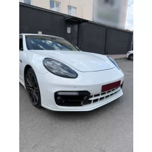 Front Bumper suitable for Porsche Panamera 970.2 2011-2018 Look 971 GTS With DRL-image-6321261