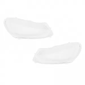 Headlights Lens Glasses suitable for VW Golf VI (6) 08-12 2 Pcs-image-6321331