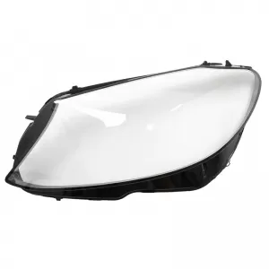 Headlight Len Glass Left Suitable for Mercedes-Benz C-Class Pro Facelift 14-18 1 Pc-image-6321403
