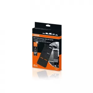Foldable Solar Battery Charger suitable for Small Electrical Devices Osram 20 Watt 9 Volt 2.2A Amper OFSP20-image-6321416
