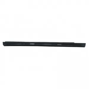 Side Skirts suitable for Mercedes S-Class W222 13-17 Facelift Long Version Black With black Trim Night Package A Design 63 Look 2pcs-image-6321432