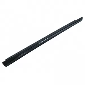 Side Skirts suitable for Mercedes S-Class W222 13-17 Facelift Long Version Black With black Trim Night Package A Design 63 Look 2pcs-image-6321433
