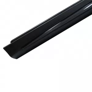 Side Skirts suitable for Mercedes S-Class W222 13-17 Facelift Long Version Black With black Trim Night Package A Design 63 Look 2pcs-image-6321434
