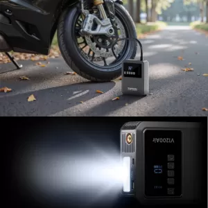 Car Booster, Powerbank, Compressor, Led Light 4 in 1 Topdon V1200AIR 12 Volt 2200A