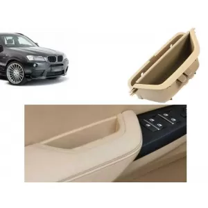 Mâner ușă (în interiorul mașinii) potrivit pentru Bmw X3 F25, X4 F26 Ușa din față stânga șofer 1 bucată bej