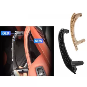 Mâner ușă (interior mașină) potrivit pentru Bmw X3 F25, X4 F26 Ușa din Față & din Spate Dreapta 1 Bucată Neagră
