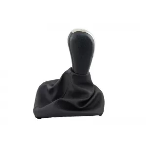 Shift Knob With Boot Black Suitable for Skoda Octavia 2005-2013 / Yeti With 5 Speed-image-6321586